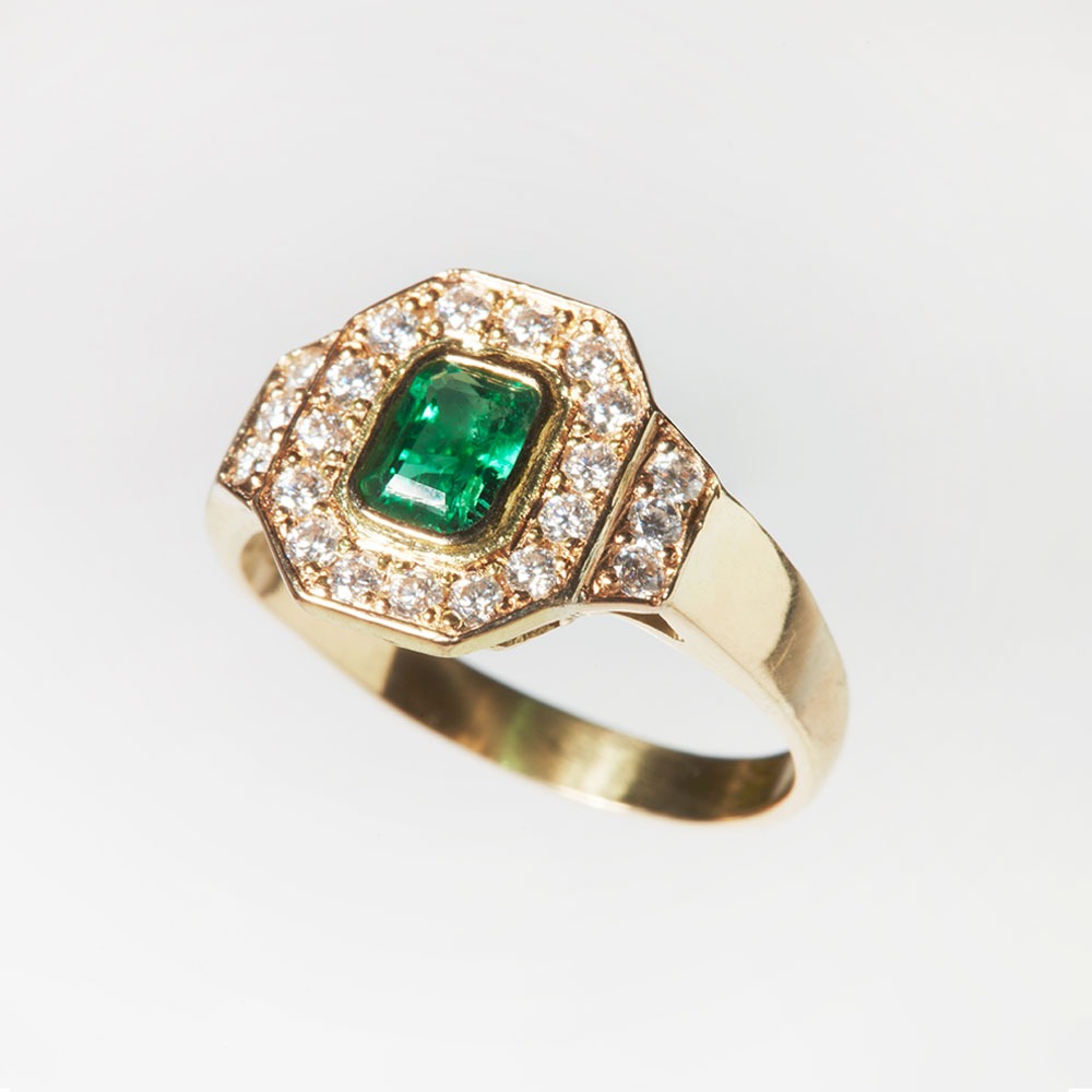 HR-Gemmes creations, emeraude 0,53 carat