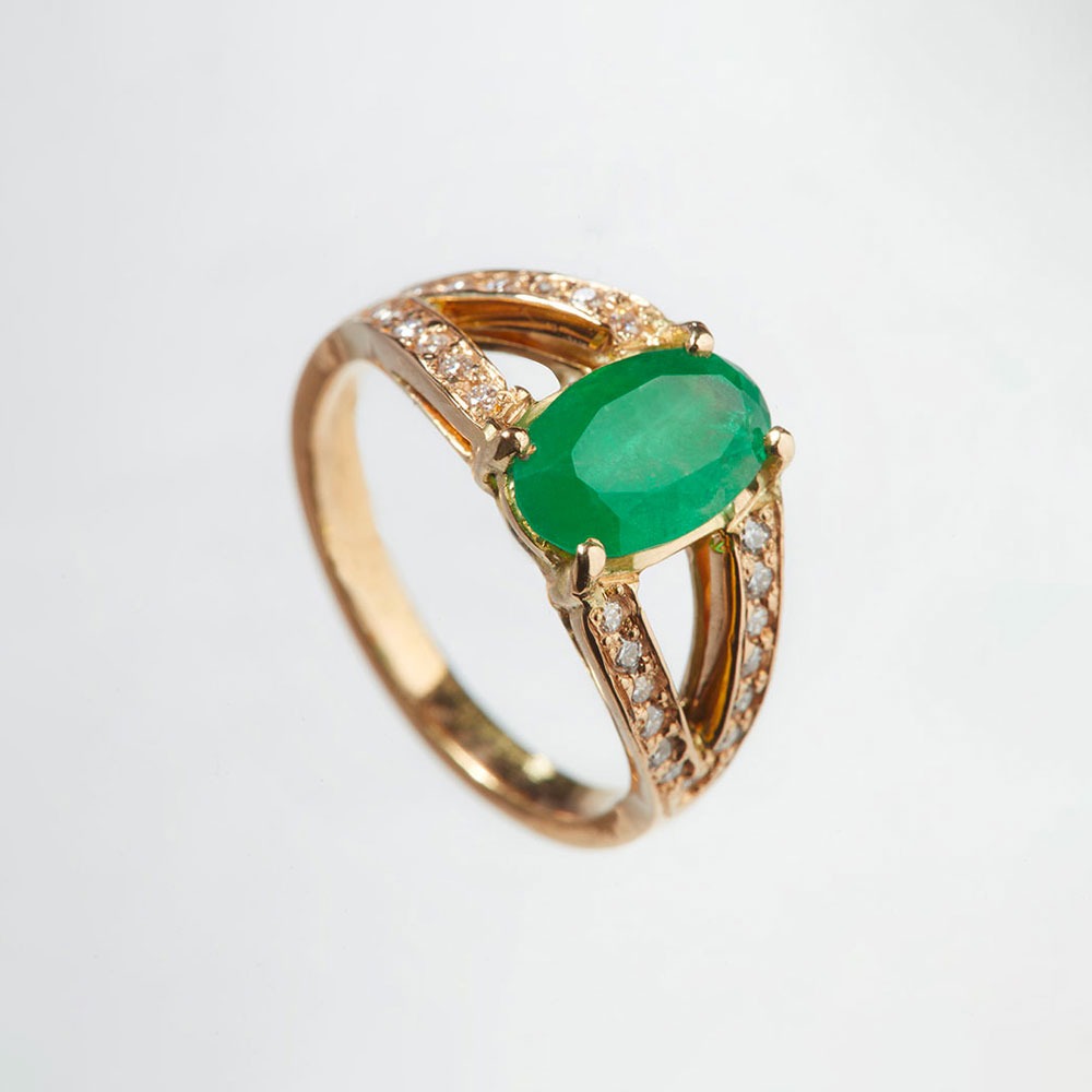 HR-Gemmes creations, emeraude 2 carat