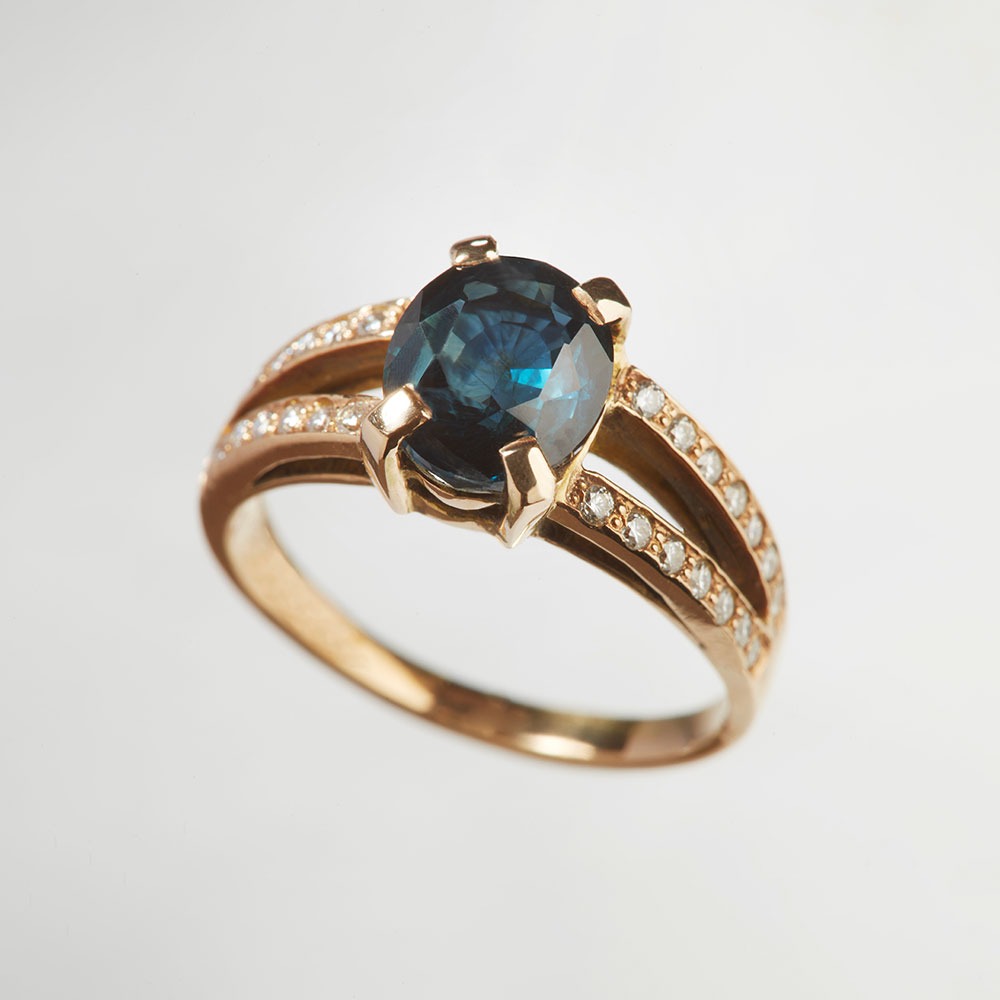 HR-Gemmes creations, saphir 2,91 carats